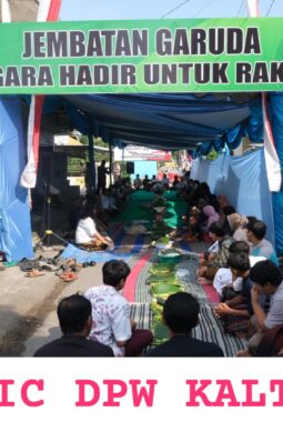 Kenduri Dan Tanda Mulai Pembangunan Jembatan Garuda Di Kelurahan Sananwetan Kota Blitar